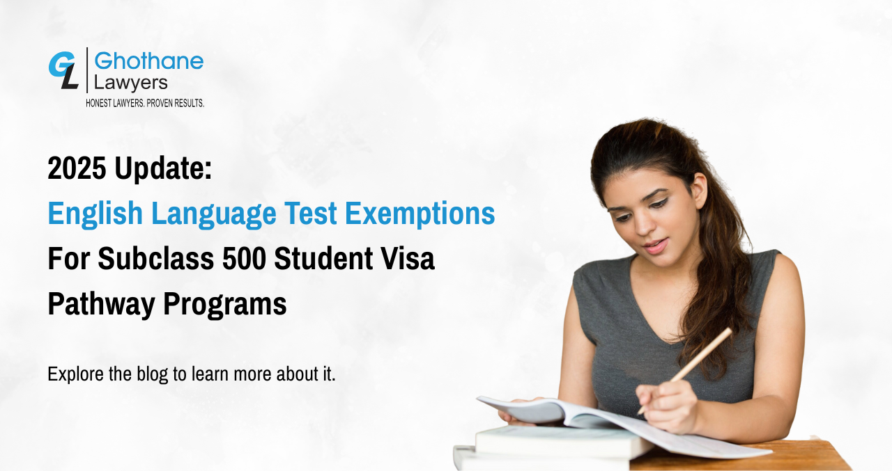 2025 Update: English Language Test Exemptions for Subclass 500 Student Visa Pathway Programs
