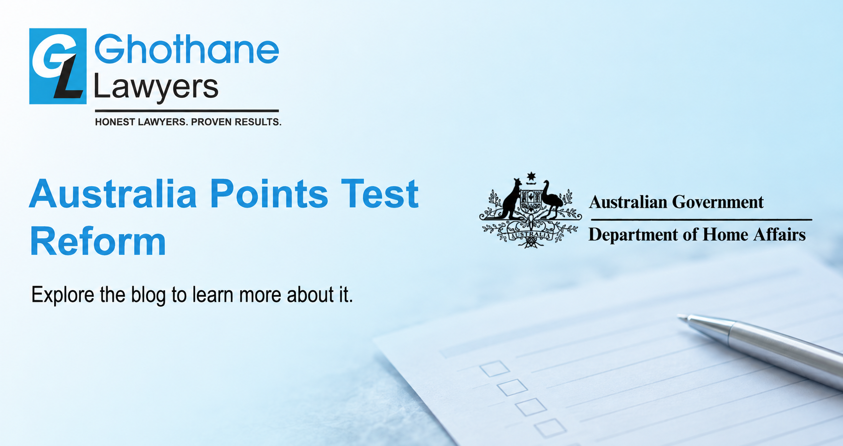 Australia Points Test Reform: Review and Proposed Changes